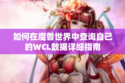 如何在魔兽世界中查询自己的WCL数据详细指南