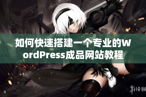 如何快速搭建一个专业的WordPress成品网站教程