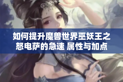 如何提升魔兽世界巫妖王之怒电萨的急速 属性与加点技巧解析