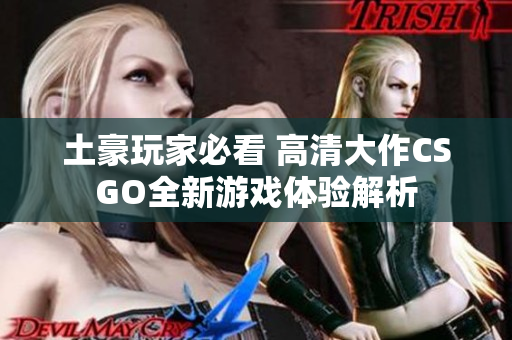 土豪玩家必看 高清大作CSGO全新游戏体验解析