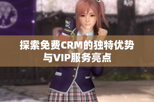 探索免费CRM的独特优势与VIP服务亮点