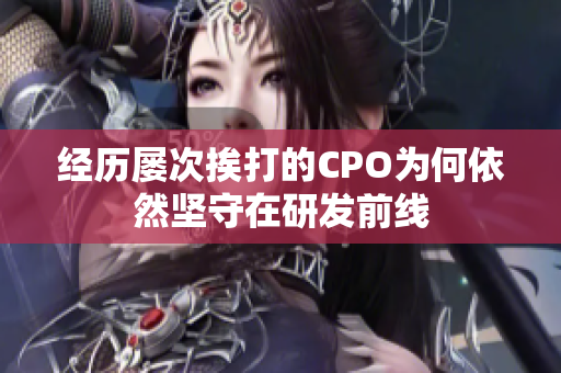 经历屡次挨打的CPO为何依然坚守在研发前线