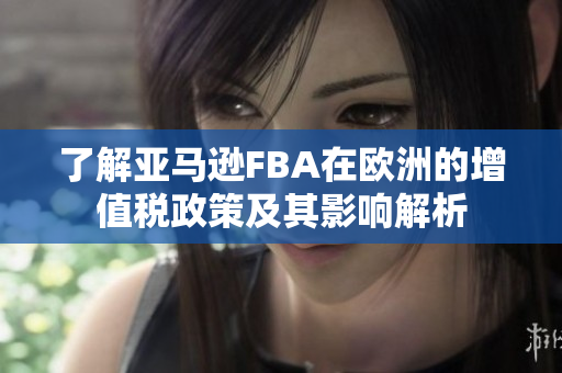 了解亚马逊FBA在欧洲的增值税政策及其影响解析