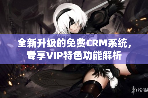 全新升级的免费CRM系统，专享VIP特色功能解析