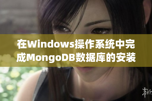 在Windows操作系统中完成MongoDB数据库的安装步骤解析