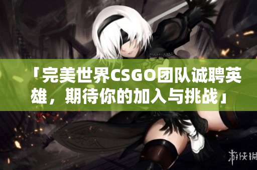 「完美世界CSGO团队诚聘英雄，期待你的加入与挑战」