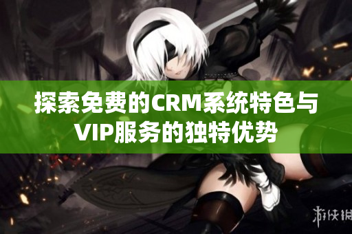 探索免费的CRM系统特色与VIP服务的独特优势