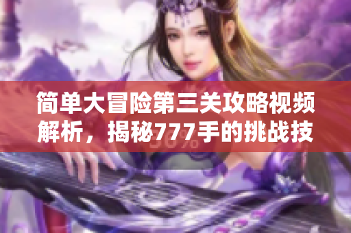 简单大冒险第三关攻略视频解析，揭秘777手的挑战技巧