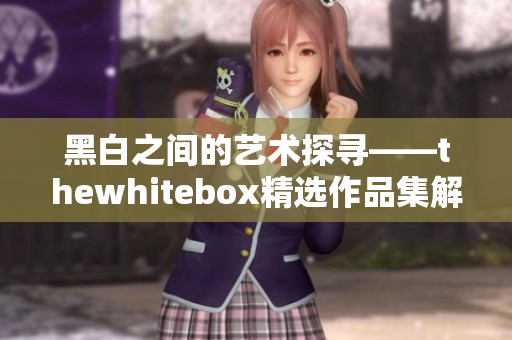 黑白之间的艺术探寻——thewhitebox精选作品集解析