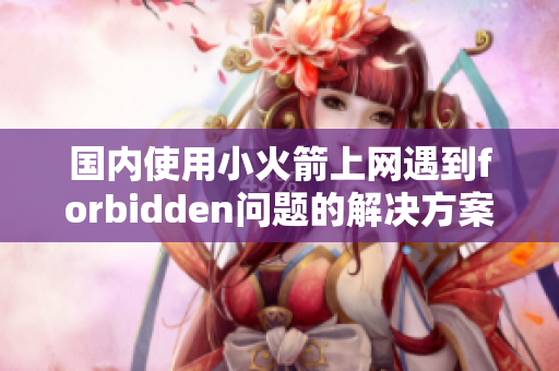 国内使用小火箭上网遇到forbidden问题的解决方案探讨