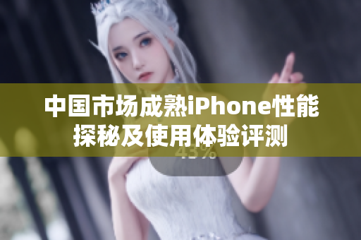 中国市场成熟iPhone性能探秘及使用体验评测