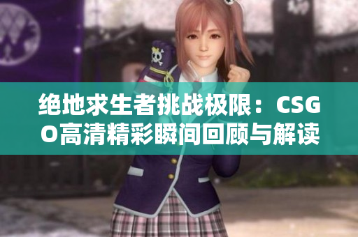 绝地求生者挑战极限：CSGO高清精彩瞬间回顾与解读