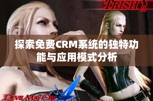 探索免费CRM系统的独特功能与应用模式分析