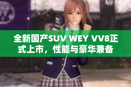 全新国产SUV WEY VV8正式上市，性能与豪华兼备