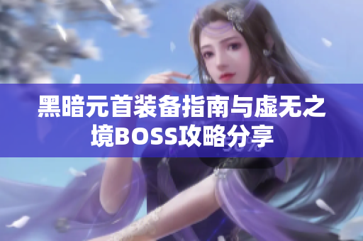 黑暗元首装备指南与虚无之境BOSS攻略分享